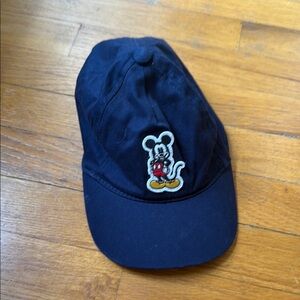 Navy Mickey Cap Baseball Hat